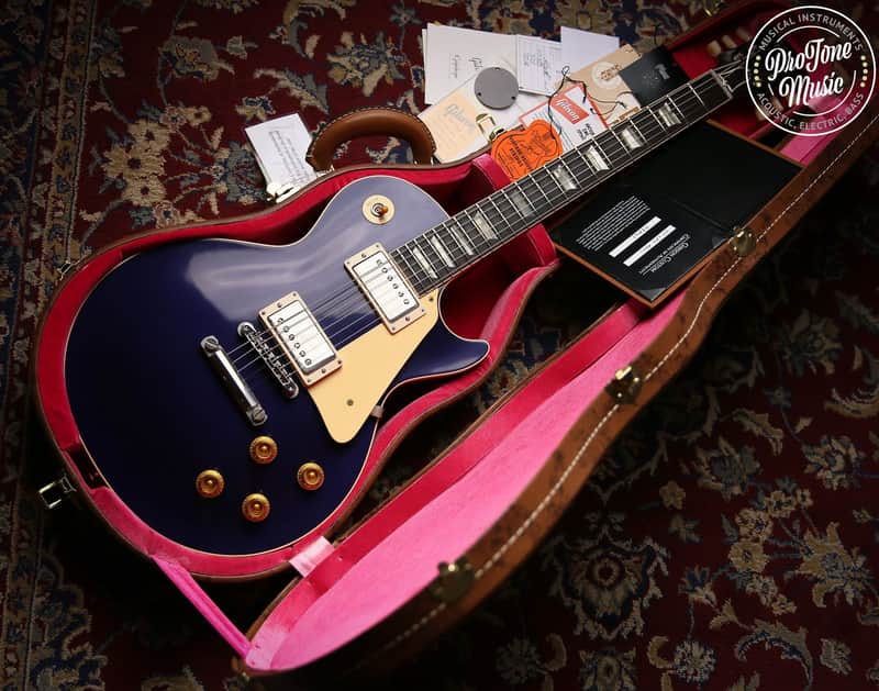 2023 Gibson USA Les Paul Custom Shop 57 Reissue VOS Candy Apple Blue image 1