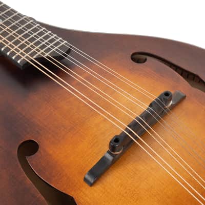 Eastman MD305 A-Style Mandolin Adirondack Wide Neck - Amberburst image 8