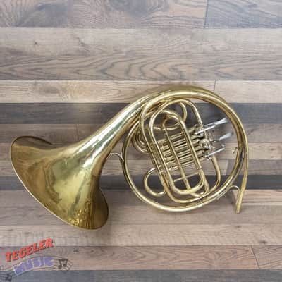 FOR PARTS OR REPAIR-CONN French Horn w/case image 4