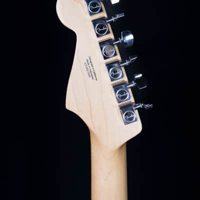Fender Standard Stratocaster, Laurel FB, Aqua Marine Metallic image 10