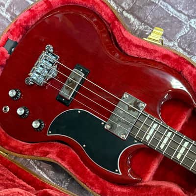 Gibson SG Standard Bass Guitar Short Scale Heritage Cherry New Unplayed Auth Dlr 7lb 6oz #081 image 4