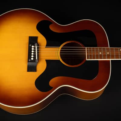 1976 Ibanez Concord 754 - Sunburst | Japan Lawsuit Era Vintage SJ-180 Everly Brothers Jumbo Open Book Headstock | Case image 4