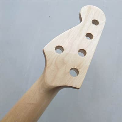 5 String Canada Maple Bass Guitar Neck,21-Fret image 4