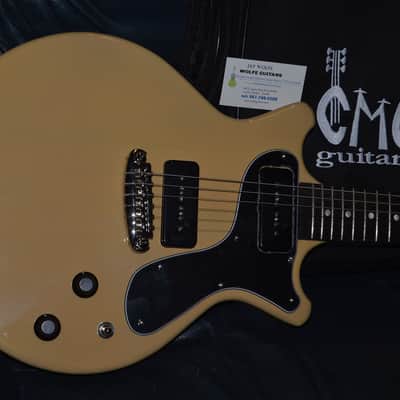 CMG Ashlee Double Cut P-90's 2024 - TV Yellow image 5