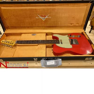 FENDER 1963 Telecaster Relic 3A Rosewood Fingerboard, Fiesta Red Bild 8