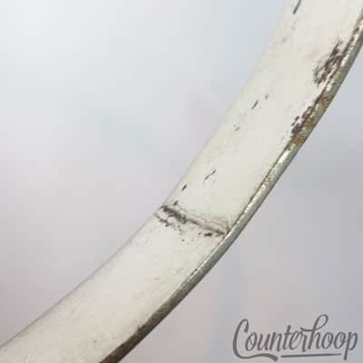 Leedy 11 1/8"Tom Batter/Resonant Drum Rim/Hoop Nickel Straight Stick Chopper USA image 3