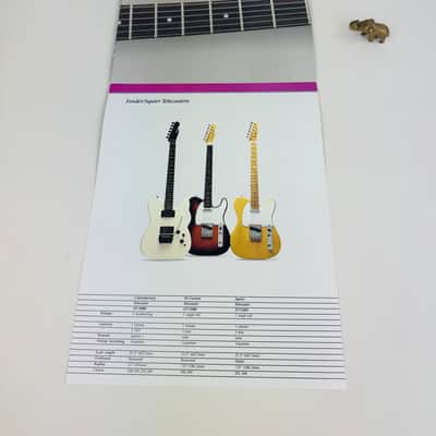 Fender "Still the Leader" Contemporary Foldout Poster 1985 image 3