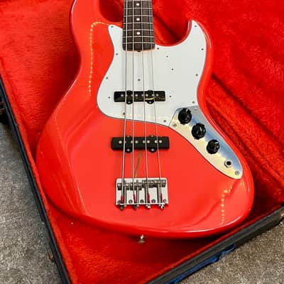 CIJ Fender Jazz Bass JB-62 2002 - Fiesta Red Tokai era MIJ crafted in japan MOT image 3
