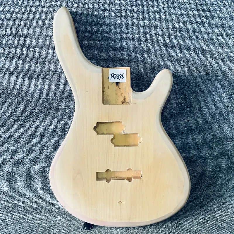 Unfinished P/J Bass Body in Natural Wood for Right Hand Build image 1