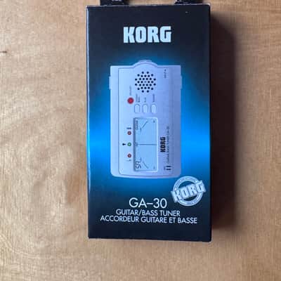 Korg GA-30 2000s - Silver Guitar/Bass Tuner image 2