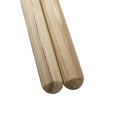 ChromaCast 7A USA Made Hickory Drumsticks 10 Pair - Wood Tipped - Perfect for Beginner, Intermediate and Professional Drummers - Real American Hickory Wood image 4
