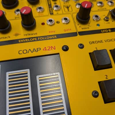 Elta Music Solar 42N Ambient Machine Analog Drone Synthesizer (Maize Yellow) image 6