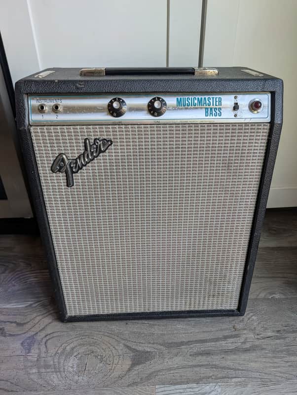 Fender Musicmaster Bass 2-Channel 12-Watt 1x12" Bass Combo (upgrades!) image 1