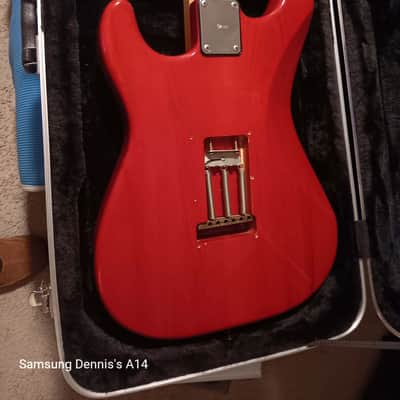 Moon Stratocaster 1987 - Red image 12
