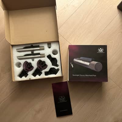 Aston Starlight Small Diaphragm Condenser Microphone Matched Pair 2010s - Metal image 3