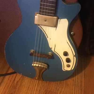 Supro Tosca 1959-60 Calypso Blue RARE image 6