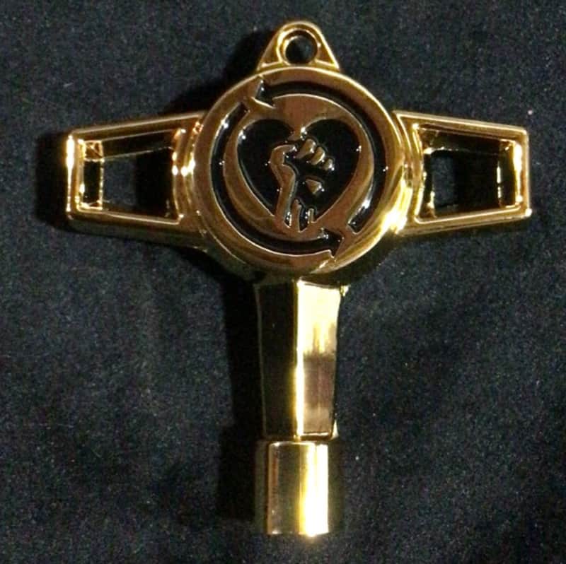 Brandon Barnes - Rise Against - Gold - Signature Drum Key image 1