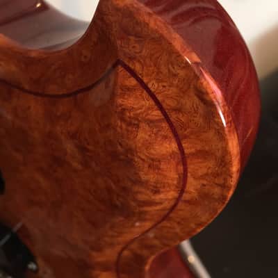 Alembic CUSTOM Skylark 6 string Electric Guitar Pele 2006 Burl Amboyna WILL TRADE FOR ALEMBIC BASS image 3