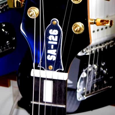 2025 EVH SA-126 Standard Semi-hollowbody Electric Guitar! Wine Red! VERY NICE!!! image 6
