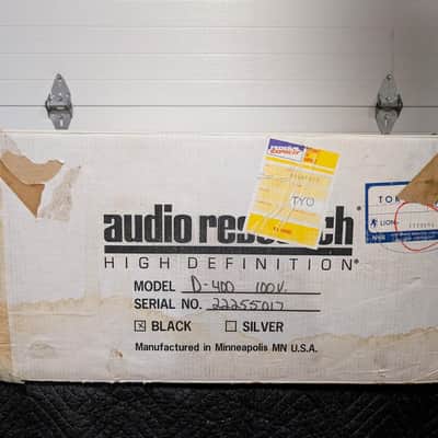Audio Research D-400 Stereo Power Amplifier – 200WPC, Solid State, With Original Box image 2