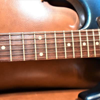 Kramer Pacer Deluxe Custom Lefty 1983 - Metallic Blueburst image 7