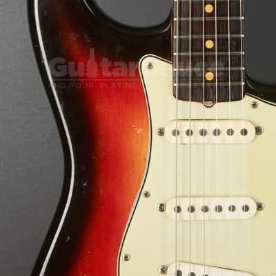 Fender Stratocaster Spaghetti Logo Original Vintage 1964 - Sunburst (COD 2070VG) image 3