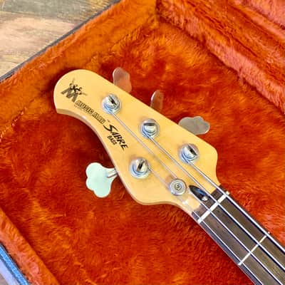 LEFTY! -Musicman Sabre Bass c 1978 walnut original vintage Leo fender USA left handed image 5