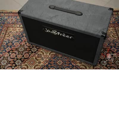 JAD & FREER Cabinet 2X12 Celestion V30 - Vintage 30 Anniversary - Grey Stone Custom Tolex image 3