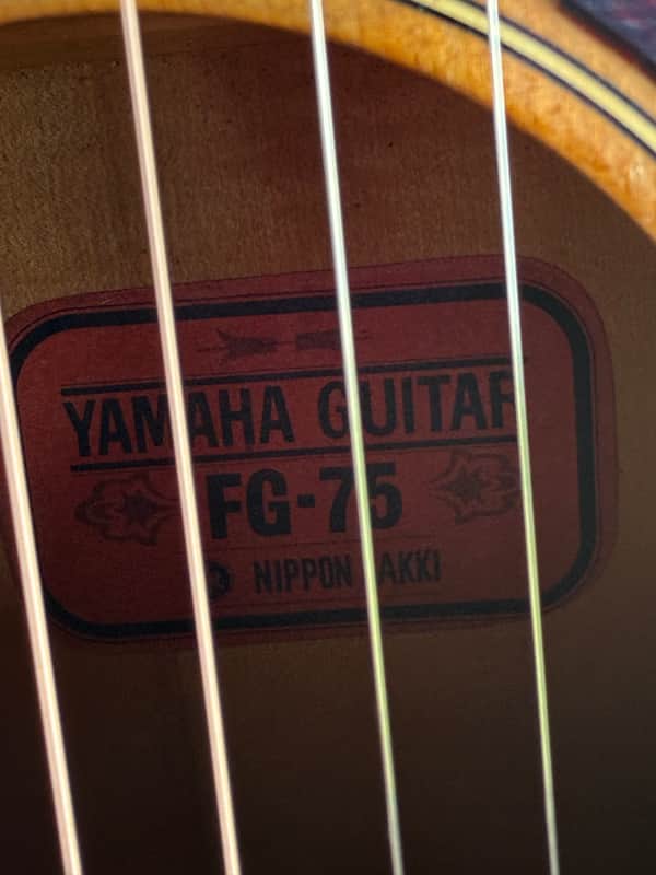 Yamaha fG-75 Mid 70’s - Natural image 1