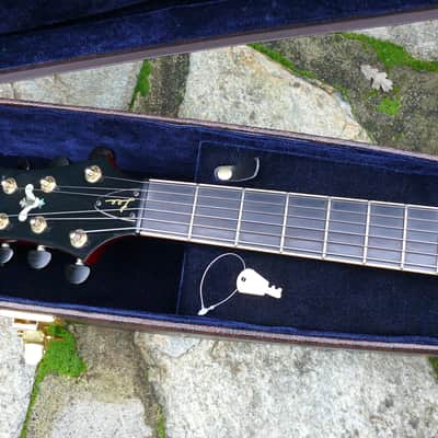 Peerless Lee Archtop Guitar w/ Fitted Case 2008 Ruby Red image 14