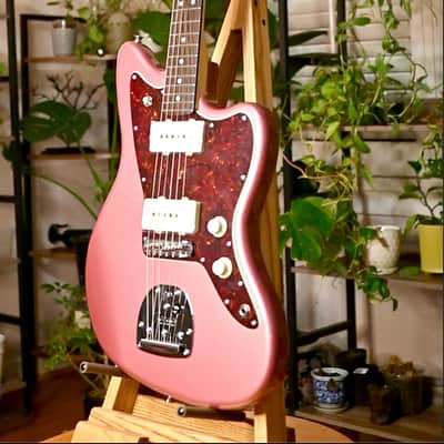 *New in Box* Fender MIJ FSR Collection Hybrid II Jazzmaster - Burgundy Mist Metallic Matching Headstock image 2