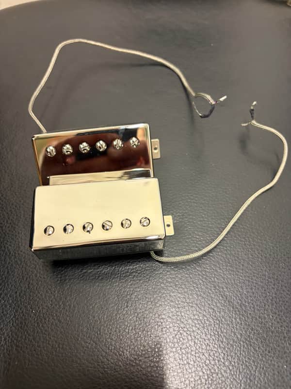 Gibson Custombucker Humbucker PAF Pickuo Set 1 2024 - Nickel image 1