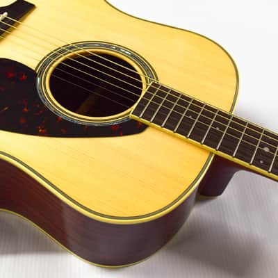 Yamaha LL6 Jumbo Acoustic/Electric Guitar - Natural image 5