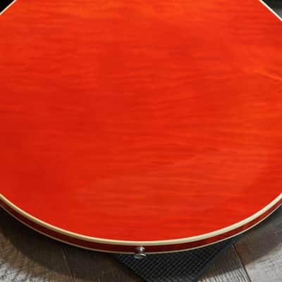 Minty! 2017 Heritage H-535 Semi-Hollow Electric Guitar Figured Cherry + COA OHSC image 15