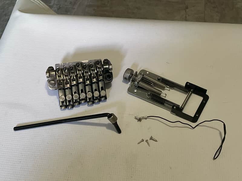 2000's Indonesia Ibanez S Series Cosmo 7 String ZR Zero Resistance Tremolo Bridge w/ ZPS2 & Arm