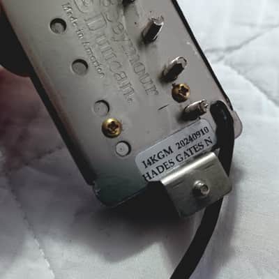 Seymour Duncan Hades Gates Billy Gibbons Signature Neck Humbucker 2024 - Never Installed (14KGM) - White image 4