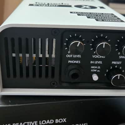 Two Notes Torpedo Captor X 8ohm Stereo Reactive Load Box / Attenuator 2020 - White image 3