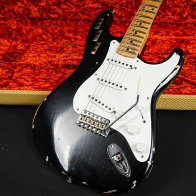 Fender Masterbuilt Private Collection Dennis Galuszka HAR Stratocaster 2017 - Black image 14