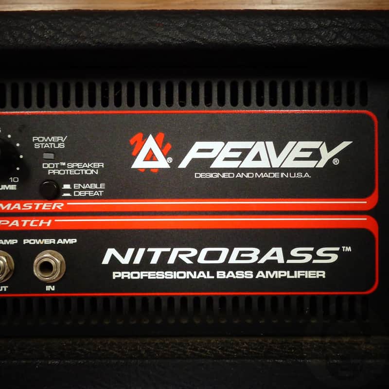 Peavey Nitrobass 450 Watt Bass Amplifier - Free Shipping! | Reverb
