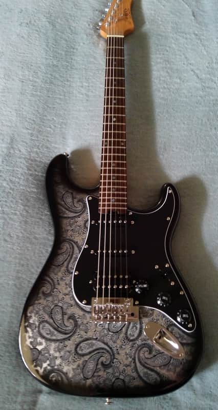 Firefly FFST HSS stainless steel frets & locking tuners image 1