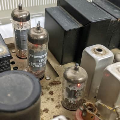 Rare Vintage 1962 Trio Kenwood WX-14 AM / FM Multiplex Stereophonic Tube Receiver - Working image 18