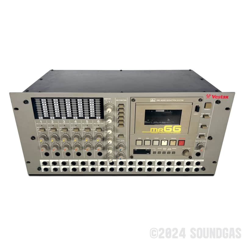 Vestax MR66 6-Track Cassette Recorder | Reverb