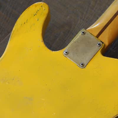 Kelton Swade 1952 Blackguard Tele Style Electric  Guitar Butterscotch Blonde Heavy Relic + Hard Case image 14