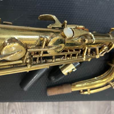 Vintage BUESCHER Aristocrat 140 Alto Saxaphone 1956 image 11
