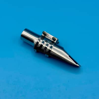1990s Beechler Bellite 8 Stainless Steel Mouthpiece for Alto Sax image 3