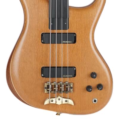 1999 Alembic Orion Fretless Bass Natural image 2