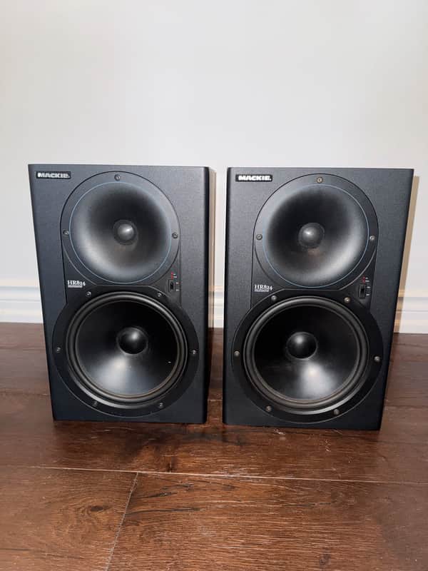 Mackie HR824 8" Active Studio Monitors (Pair) - Black (CRAZY DEAL!) image 1