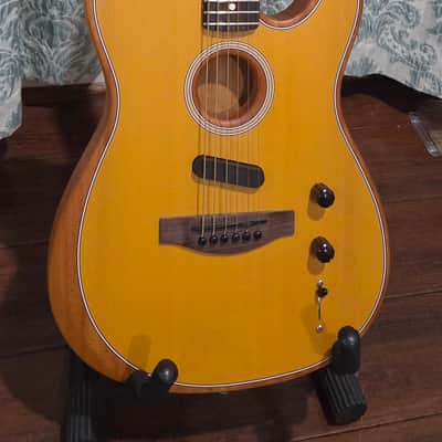 Fender Acoustasonic Player (MIM) Telecaster 2021 - Present - Butterscotch Blonde imagen 5