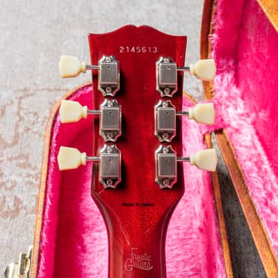 Tokai LS420 Plain Top Custom Shop Violin Flame #2145613 image 20