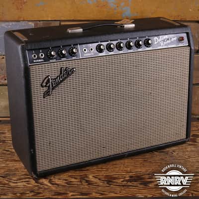 1966 Fender Deluxe Reverb 2-Channel 22-Watt 1x12" Guitar Combo image 1